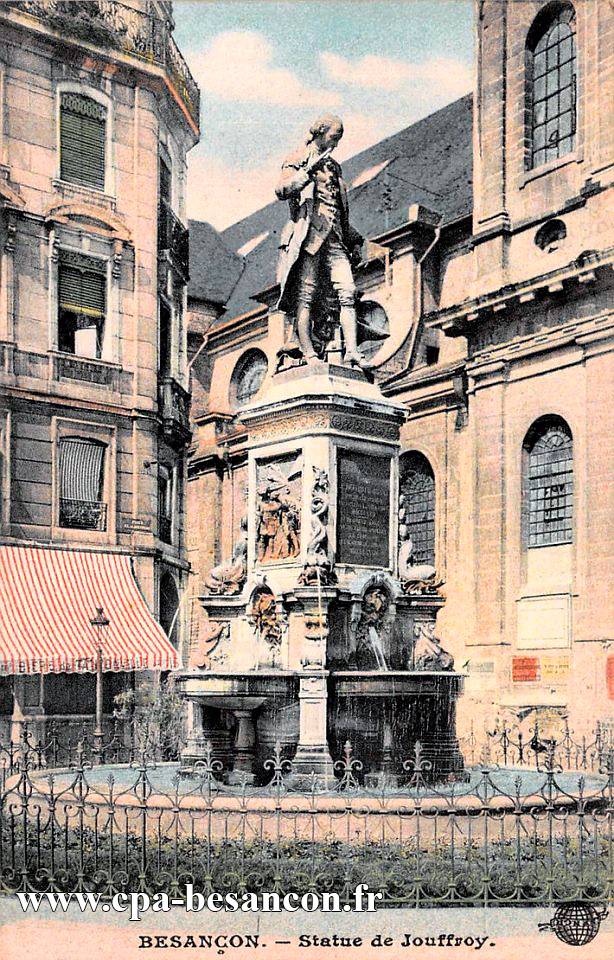 BESANÇON. - Statue de Jouffroy.